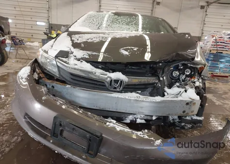 2012 Honda Civic Lx z USA, uszkodzony, nr VIN 2HGFB2F51CH518218